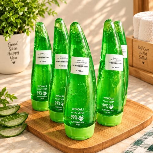 Wokali Aloe Vera 99% Soothing Gel 120ml