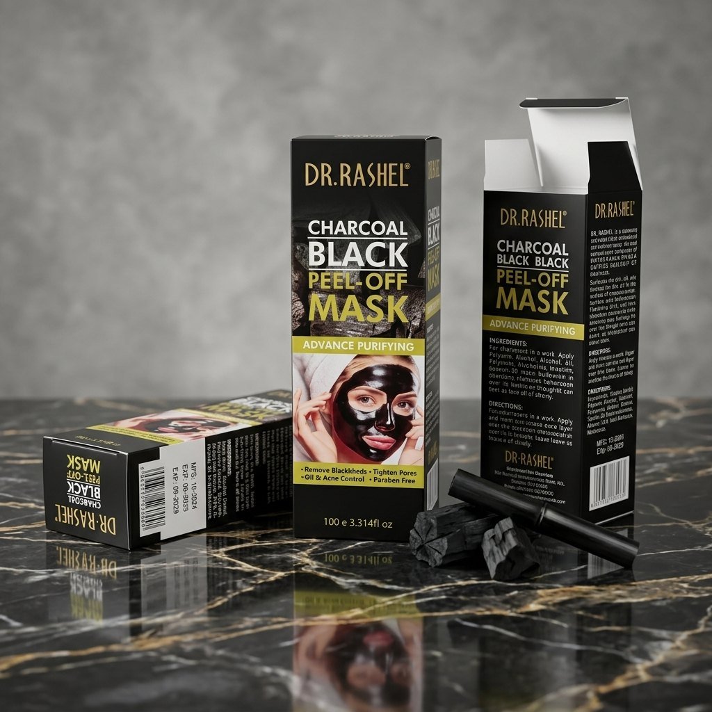 Dr. Rashel Charcoal Black Peel-Off Mask 100ml