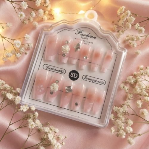 Press-On Nails 5D - 24 Pieces