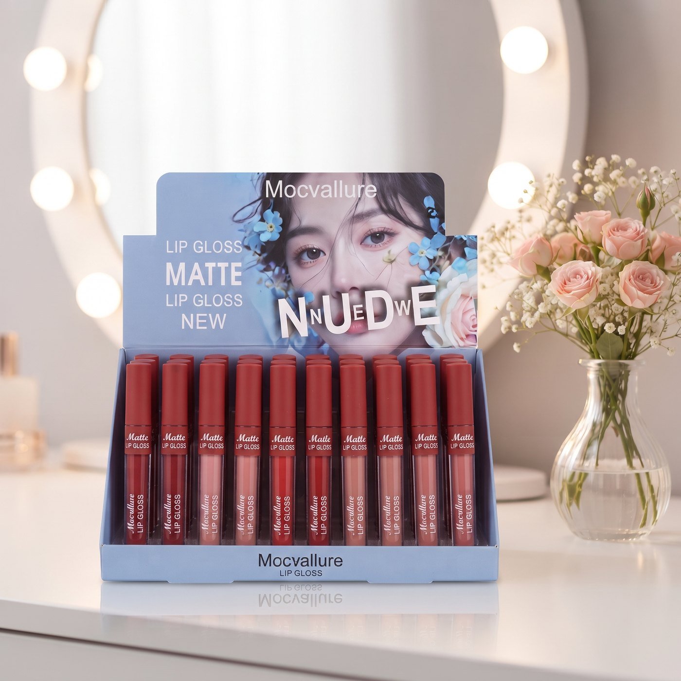 Matte Liquid Lip Gloss - Nude Range