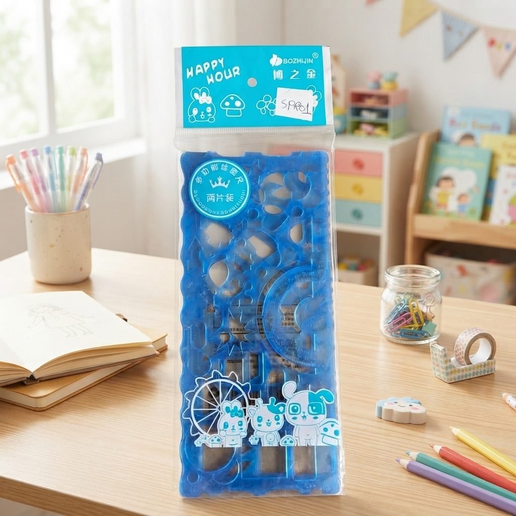 Geometry Stencil Ruler Set