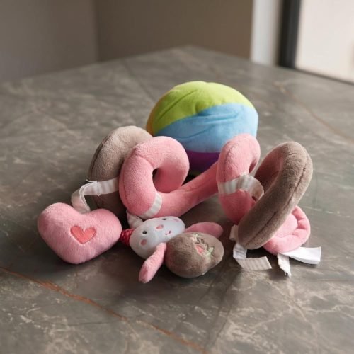 Rainbow Spiral Crib Toy (2-Piece)