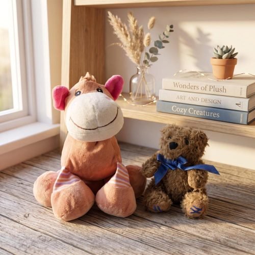 Monkey & Teddy 2-Piece Toy Pack