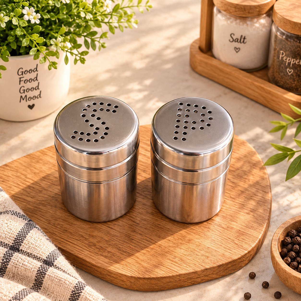 Salt & Pepper Shaker Set