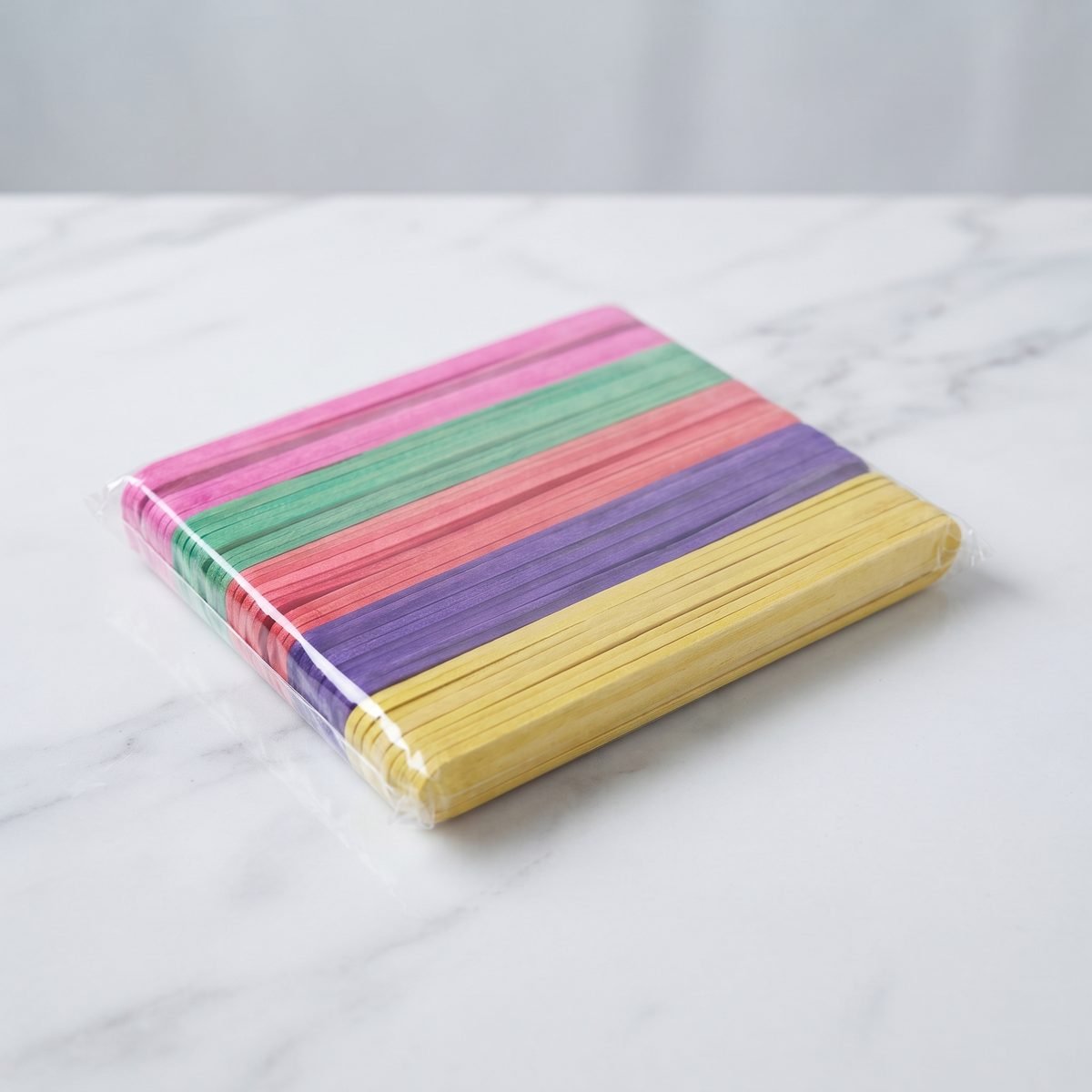 Coloured Craft Sticks - Pack