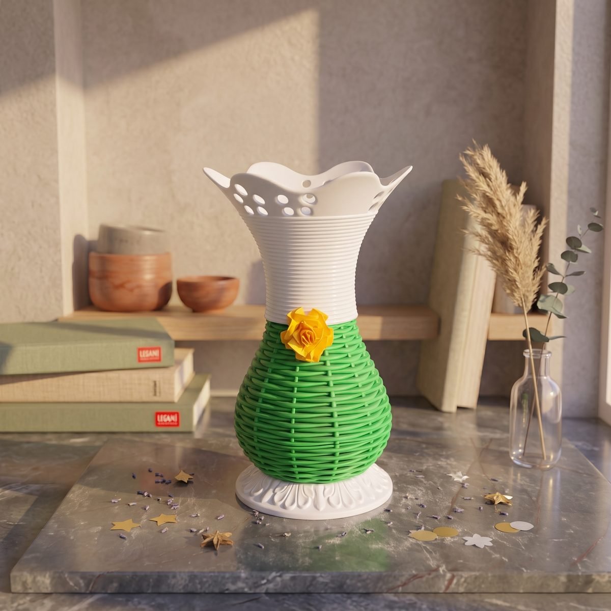 Woven Flower Vase (Guldan)