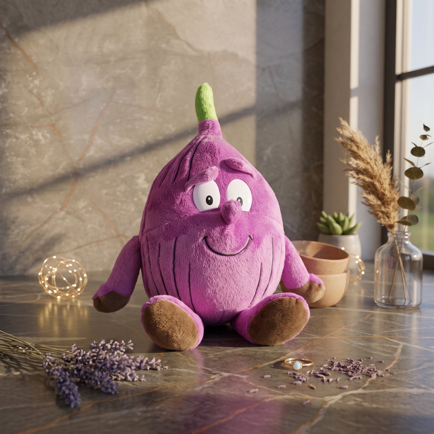 Onion Character Soft Toy