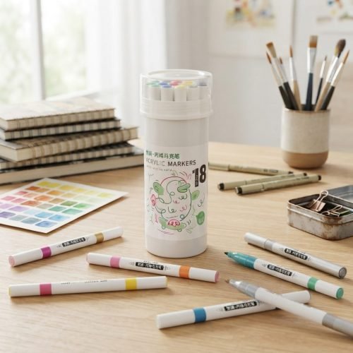 Acrylic Marker Set - 18 Colours
