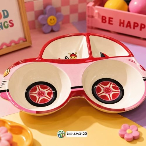 Aero Plane 4-Compartment Kids Tray