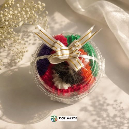 Assorted Fabric Ponytail Holders