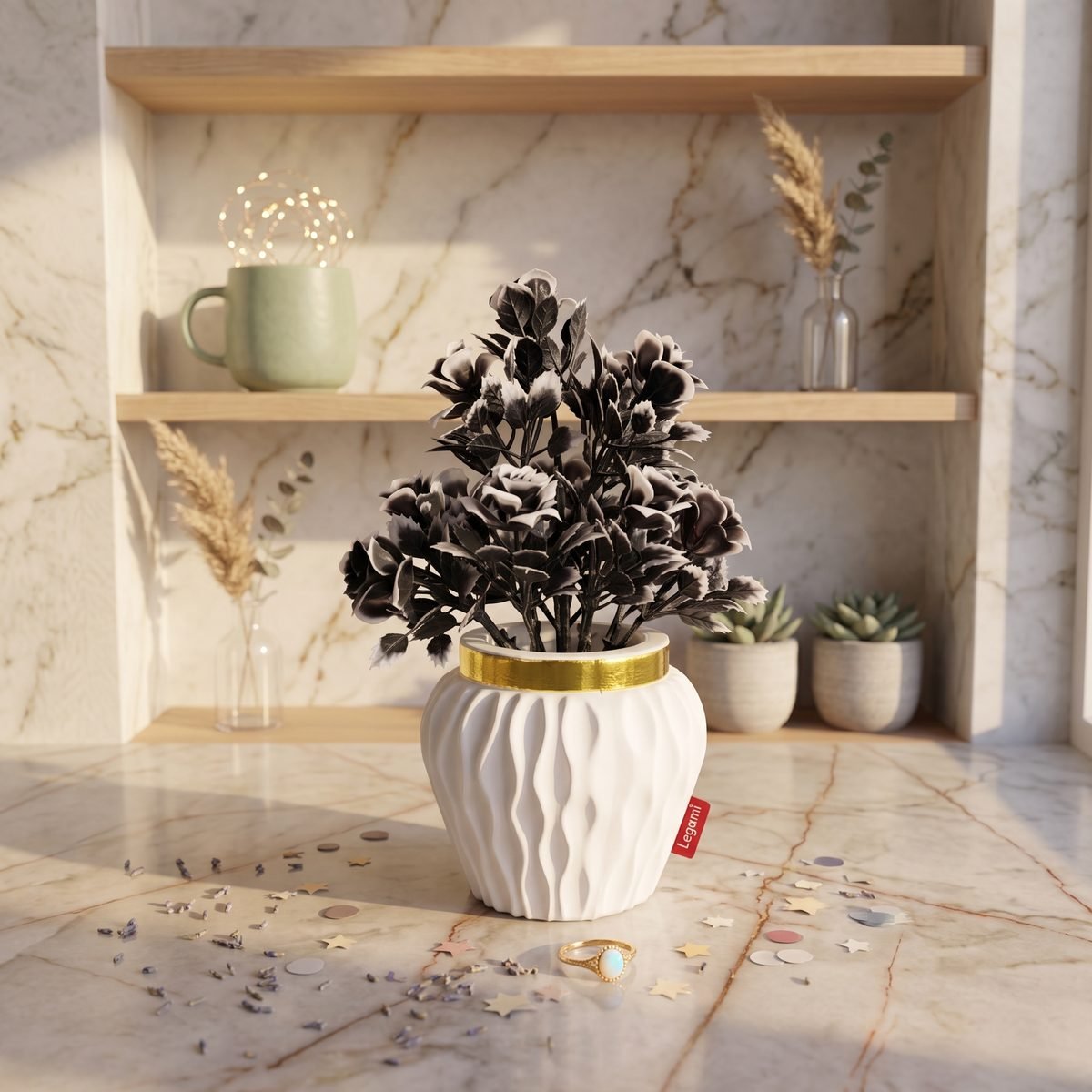 Artificial Flower Pot - Small