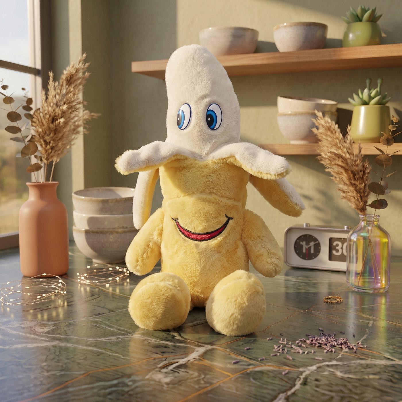 Banana Character Soft Toy