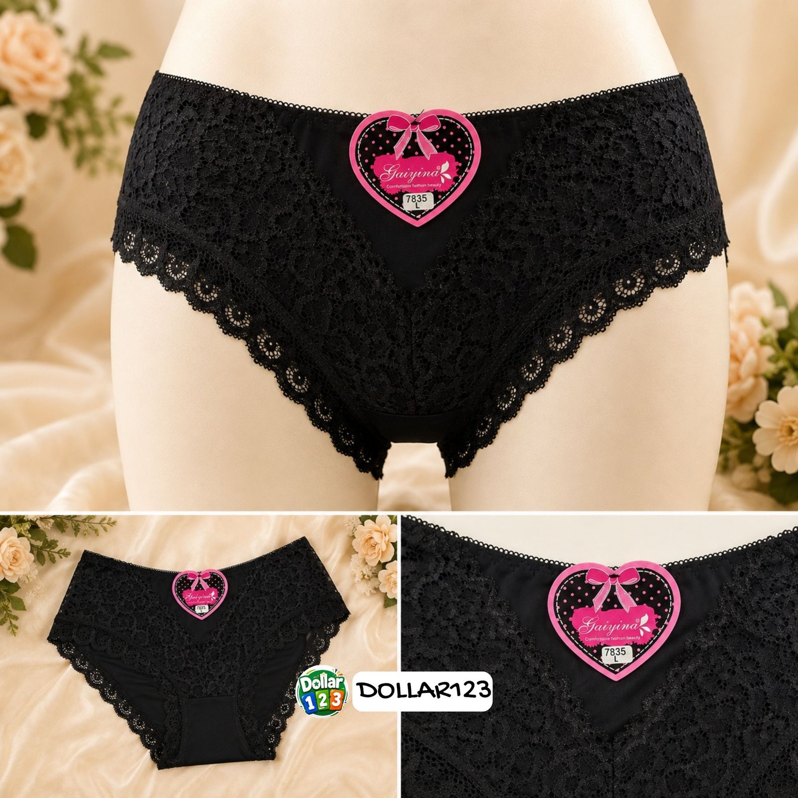 Black Lace Panty