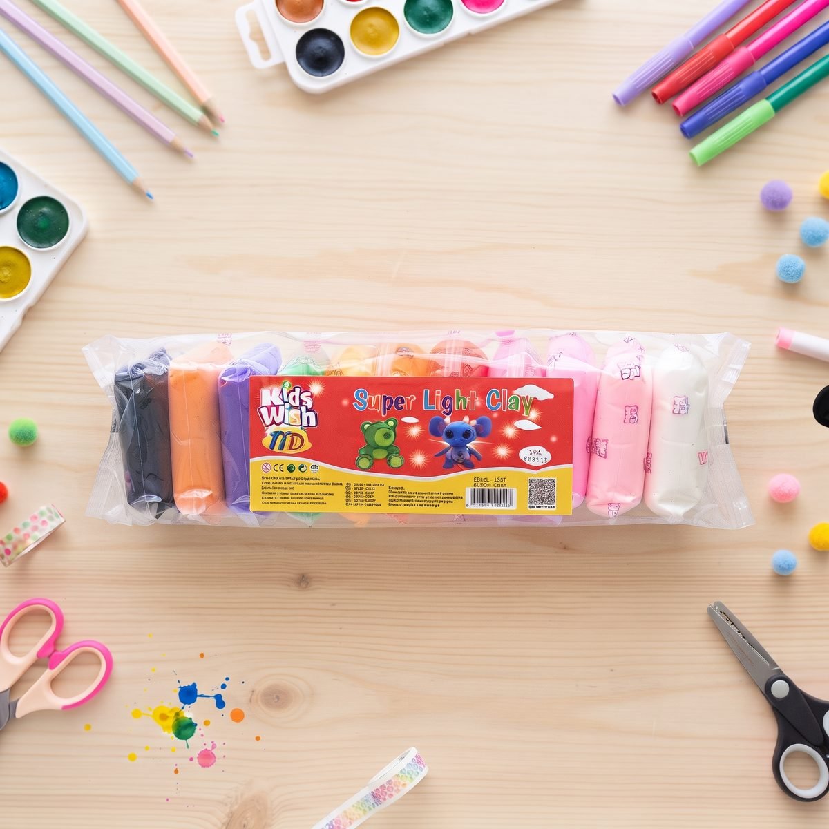 Super Light Clay - 12 Colours