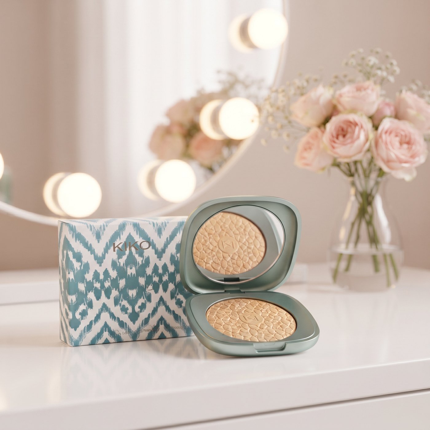 KIKO Milano Baked Shimmer Powder - Gold