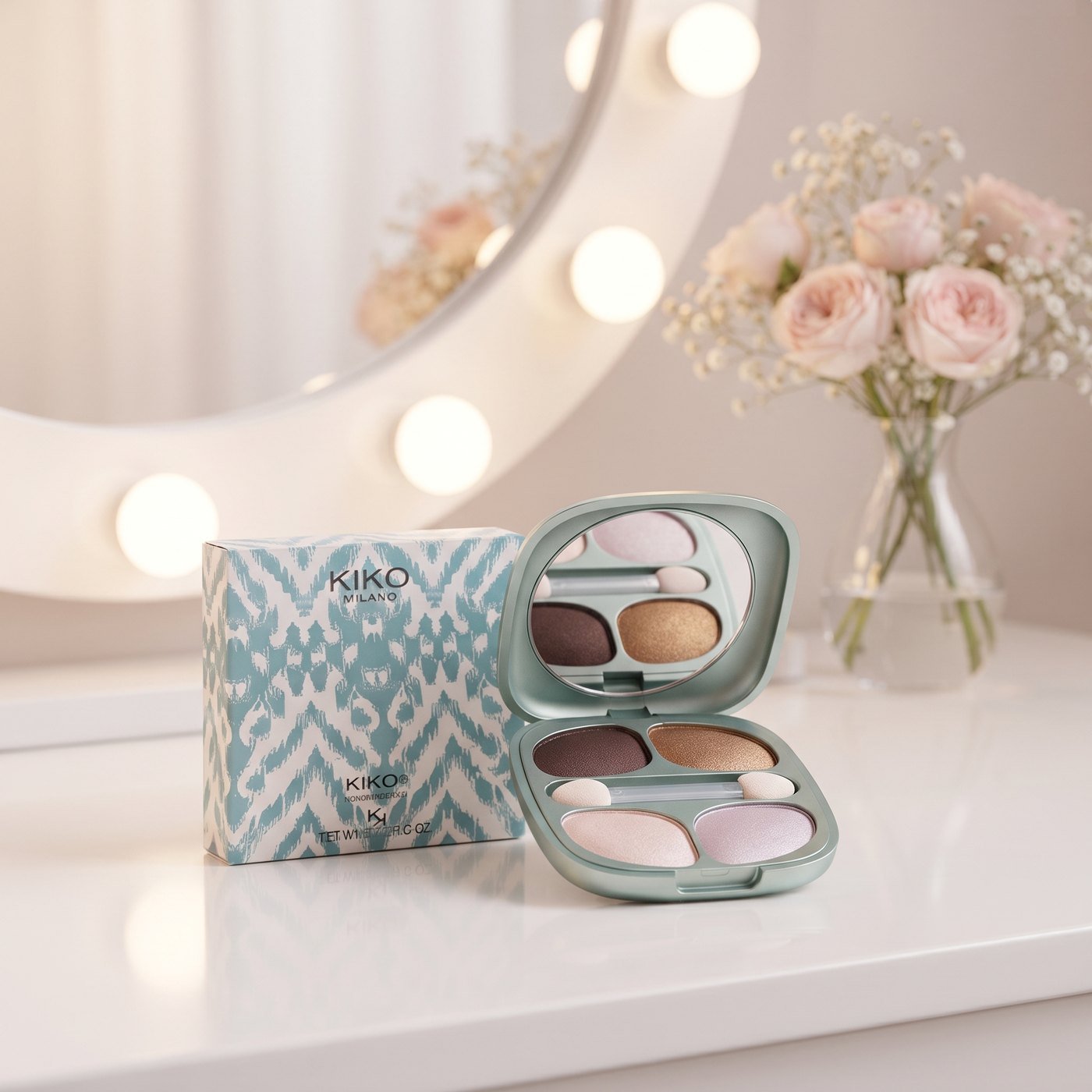 KIKO Milano Free Soul Eyeshadow Quad - Cool Tones