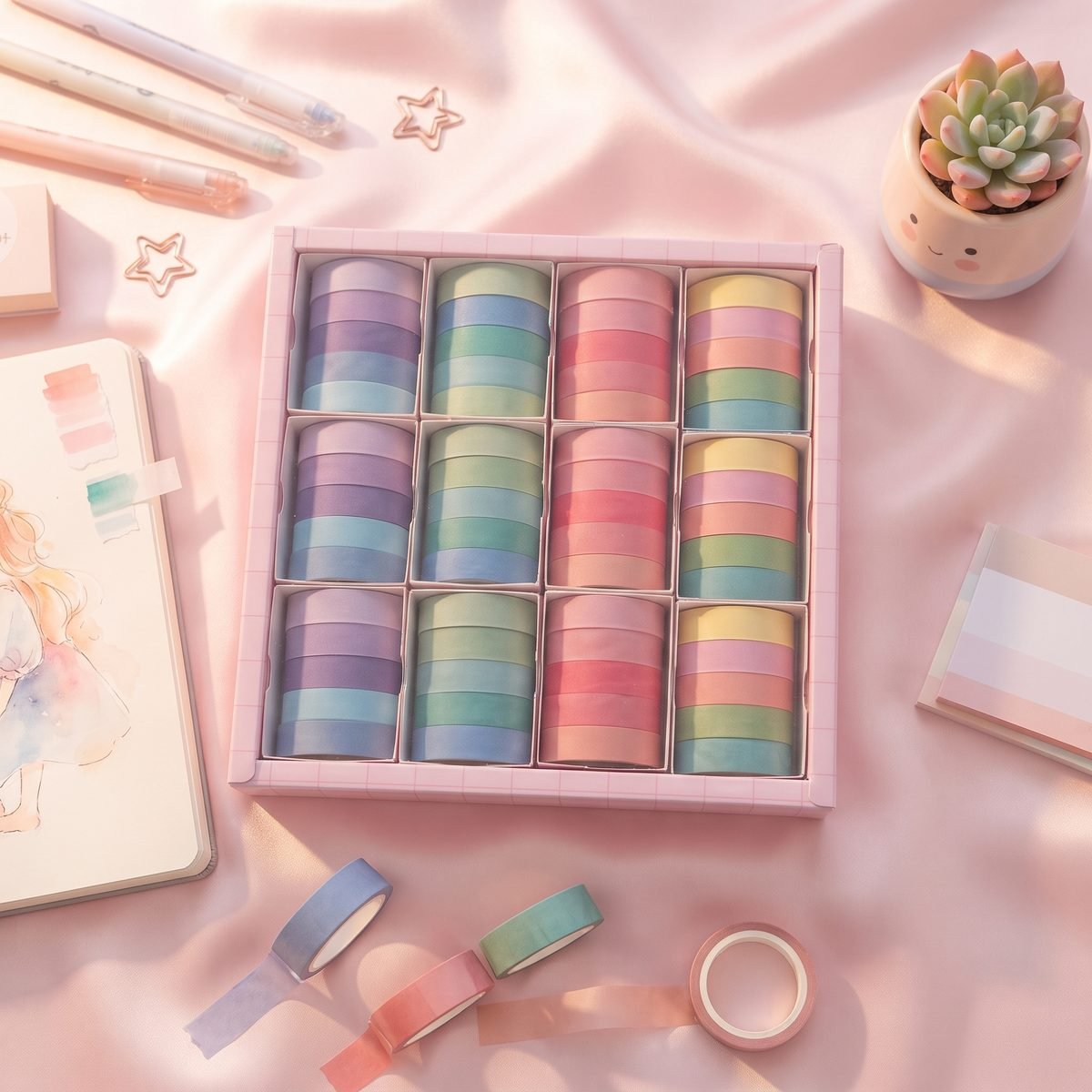 Washi Tape Set - Pastel